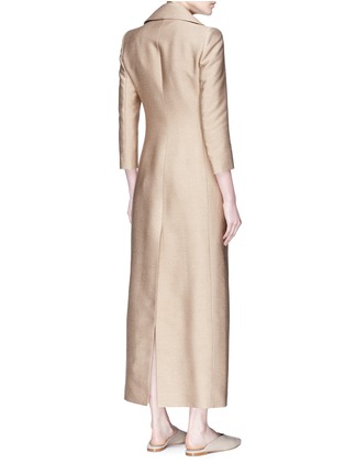 Figure View - Click To Enlarge - THE ROW - 'Addy' silk coat