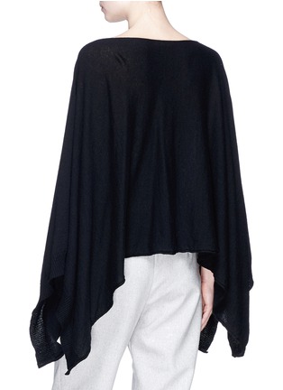 Back View - Click To Enlarge - THE ROW - 'Merlo' cashmere poncho sweater