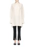 Main View - Click To Enlarge - THE ROW - 'Darma' tie collar oversized silk top