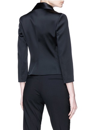 Back View - Click To Enlarge - THE ROW - 'Cinda' satin cropped jacket
