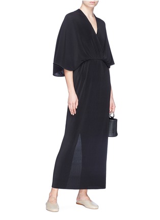 Figure View - Click To Enlarge - THE ROW - 'Bello' pleated silk dress