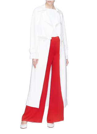 Figure View - Click To Enlarge - THE ROW - 'Kiola' silk culottes
