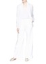 Figure View - Click To Enlarge - THE ROW - 'Viola' wide leg pants