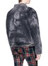 Back View - Click To Enlarge - FEAR OF GOD - 'Holy Water' tie-dye washed selvedge denim jacket