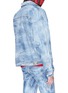 Back View - Click To Enlarge - FEAR OF GOD - 'Holy Water' tie-dye washed denim jacket