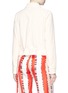 Back View - Click To Enlarge - EMILIO PUCCI - Graphic patch peplum twill jacket