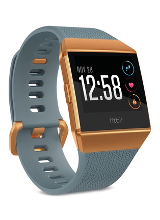 Main View - Click To Enlarge - FITBIT - Ionic fitness watch – Slate Blue/Burnt Orange