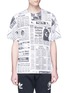 Main View - Click To Enlarge - ALEXANDER WANG - x Page Six 'Newspaper' print T-shirt