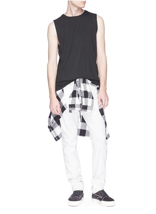 Figure View - Click To Enlarge - ALEXANDER WANG - High twist muscle tank top