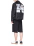 Figure View - Click To Enlarge - ALEXANDER WANG - 'NY Post' graphic print coach jacket
