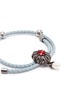 Detail View - Click To Enlarge - ALEXANDER MCQUEEN - Swarovski crystal charm friendship bracelet