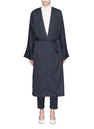 Main View - Click To Enlarge - FFIXXED STUDIOS - 'Flow' belted robe coat