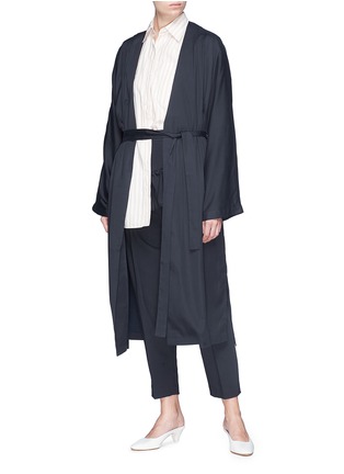 Figure View - Click To Enlarge - FFIXXED STUDIOS - 'Flow' belted robe coat