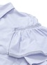  - 3.1 PHILLIP LIM - Ruffle knot front sleeve stripe shirt