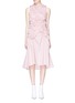Main View - Click To Enlarge - MINKI - Ruched sleeveless dress
