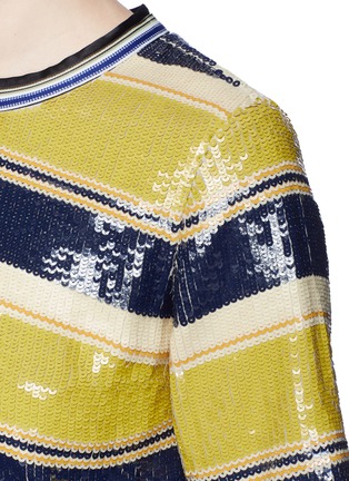 Detail View - Click To Enlarge - 3.1 PHILLIP LIM - Stripe sequin top