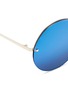 Detail View - Click To Enlarge - FOR ART'S SAKE - 'Vermeer' faux pearl embellished metal round sunglasses