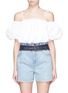 Main View - Click To Enlarge - 3.1 PHILLIP LIM - Puffed off-shoulder cropped top