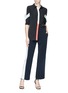 Figure View - Click To Enlarge - EQUIPMENT - 'Essential' stripe silk crepe shirt