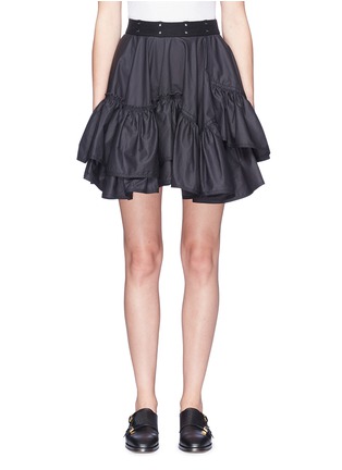 Main View - Click To Enlarge - 3.1 PHILLIP LIM - Tiered ruffle flared skirt