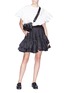 Figure View - Click To Enlarge - 3.1 PHILLIP LIM - Tiered ruffle flared skirt