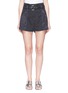 Main View - Click To Enlarge - 3.1 PHILLIP LIM - Satin panel belted utility shorts