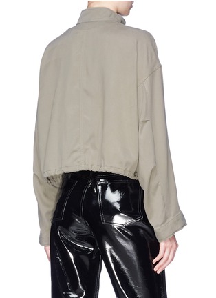 Back View - Click To Enlarge - 3.1 PHILLIP LIM - Cropped anorak