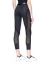 Back View - Click To Enlarge - ADIDAS BY STELLA MCCARTNEY - 'Run Ultra Flat' knit panel Climalite® performance leggings