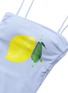  - ONIA - 'Estelle' cutout back lemon print one-piece swimsuit