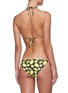 Back View - Click To Enlarge - ONIA - 'Megan' lemon print triangle halterneck bikini top