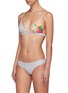 Figure View - Click To Enlarge - ONIA - 'Lily' mixed fruit print gingham check bikini bottoms