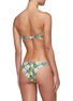 Back View - Click To Enlarge - ONIA - 'Genevieve' banana print gingham check bandeau top