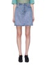 Main View - Click To Enlarge - ACNE STUDIOS - 'Sharmayne' sequin embroidered denim skirt