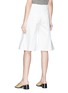 Back View - Click To Enlarge - ACNE STUDIOS - 'Tagino' cropped twill culottes