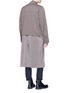 Back View - Click To Enlarge - DRIES VAN NOTEN - 'Revell' layered coat
