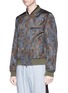 Detail View - Click To Enlarge - DRIES VAN NOTEN - 'Vinny' reversible floral embroidered bomber jacket