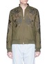 Main View - Click To Enlarge - DRIES VAN NOTEN - 'Vinny' reversible floral embroidered bomber jacket