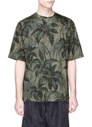 Main View - Click To Enlarge - DRIES VAN NOTEN - Palm tree print T-shirt