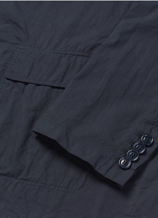 Detail View - Click To Enlarge - DRIES VAN NOTEN - 'Bilbao' unconstructed soft blazer