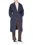 Figure View - Click To Enlarge - DRIES VAN NOTEN - 'Raymore' belted trench coat