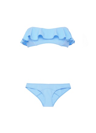 Main View - Click To Enlarge - SHISHI - Natalie' flounce bikini set