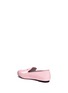 Figure View - Click To Enlarge - WINK - 'Bubblegum' asymmetric patent leather kids loafers