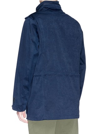 Back View - Click To Enlarge - NIKELAB - 'M65' retractable hood jacket
