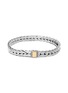 JOHN HARDY - Gold silver weave effect link chain bracelet