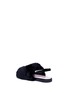 Figure View - Click To Enlarge - WINK - 'Candy Floss' faux fur kids slingback sandals