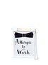 Main View - Click To Enlarge - CECILIA MA - 'Allergic' slogan faux leather clutch