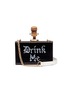 Main View - Click To Enlarge - CECILIA MA - 'Drink Me' champagne cork charm acrylic box clutch