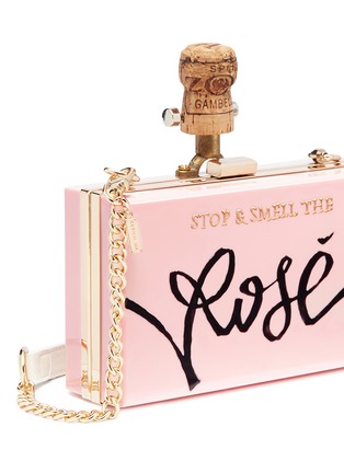  - CECILIA MA - 'Stop and Smell the Rosé' clutch