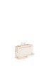 Detail View - Click To Enlarge - CECILIA MA - 'Pearl Cage' brass clutch