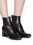 Figure View - Click To Enlarge - PEDDER RED - 'Denis' leather ankle boots